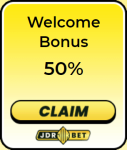 Freecreditrm - JDRBET Welcome Bonus 50% - Banner