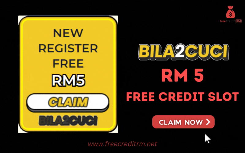 Freecreditrm - Bila2cuci Free Credit Slot