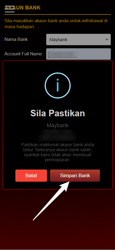 Step 2 - Register at Doktor Judi Casino - Part 3
