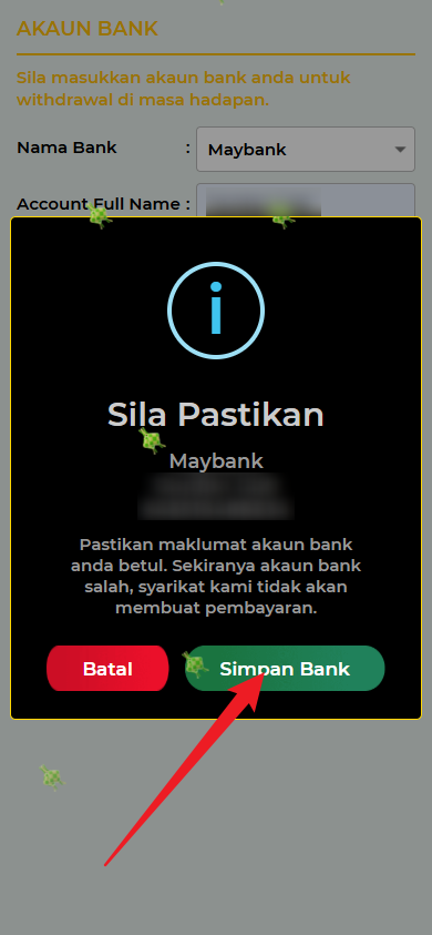 Step 2 - Register at MRMONEY88 Casino - Part 2