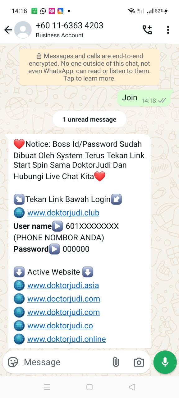 Step 1 - Register at Doktor Judi Casino - Part 3