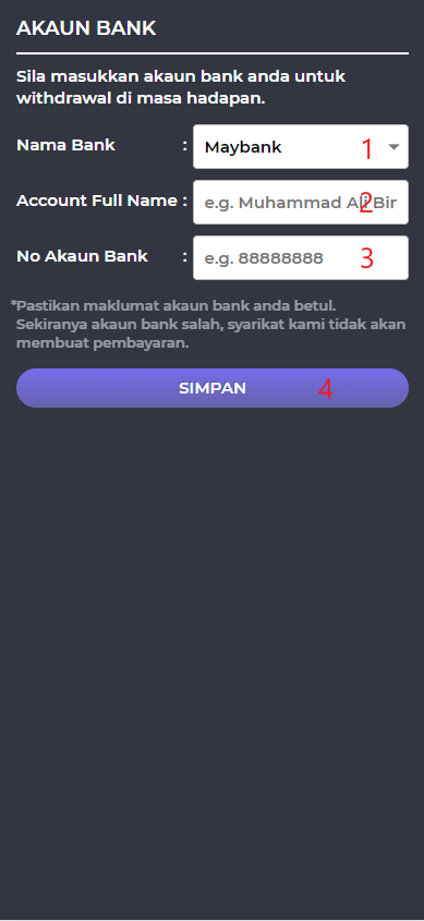 Step 2 - Register at PSCUCI Casino - Part 1