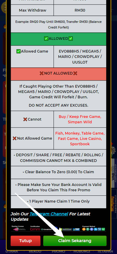 Step 3 - Register at SCRplay Casino - Part 2