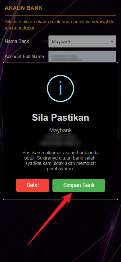 Step 2 - Register at Mario88 Casino - Part 2