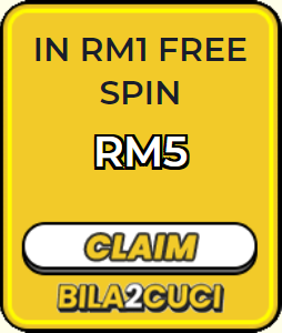 Freecreditrm - Bila2cuci In RM1 Free Spin - Banner
