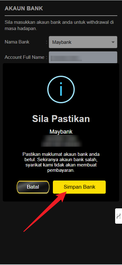Step 2 - Register at JD99 Casino - Part 3