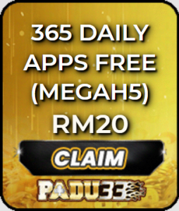 Freecreditrm - Padu33 Daily Apps Free - Banner