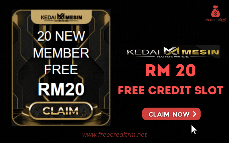 Freecreditrm - KedaiMesin Free Credit Slot