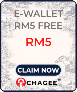 Freecreditrm - Chagee88 E-wallet RM5 Free - Banner
