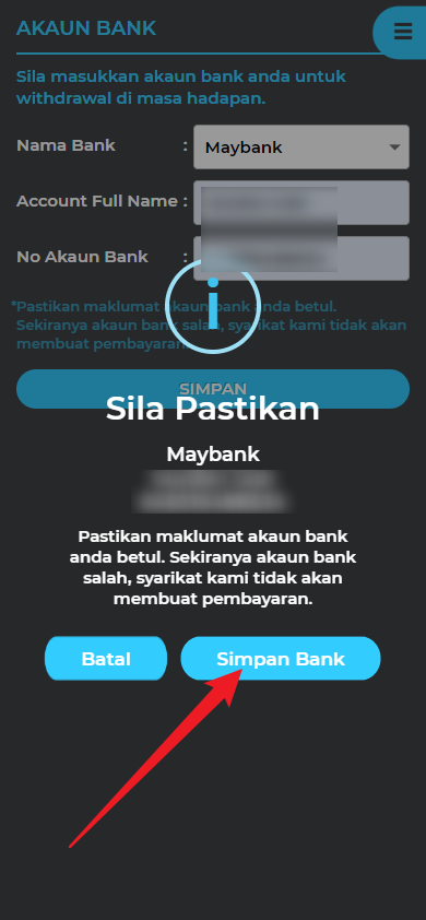 Step 2 - Register at Waze2Win Casino - Part 2