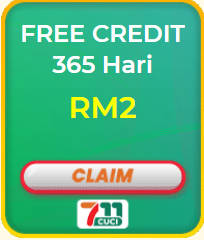 Freecreditrm - 711Cuci Free Credit Slot RM5 - Free Credit 365